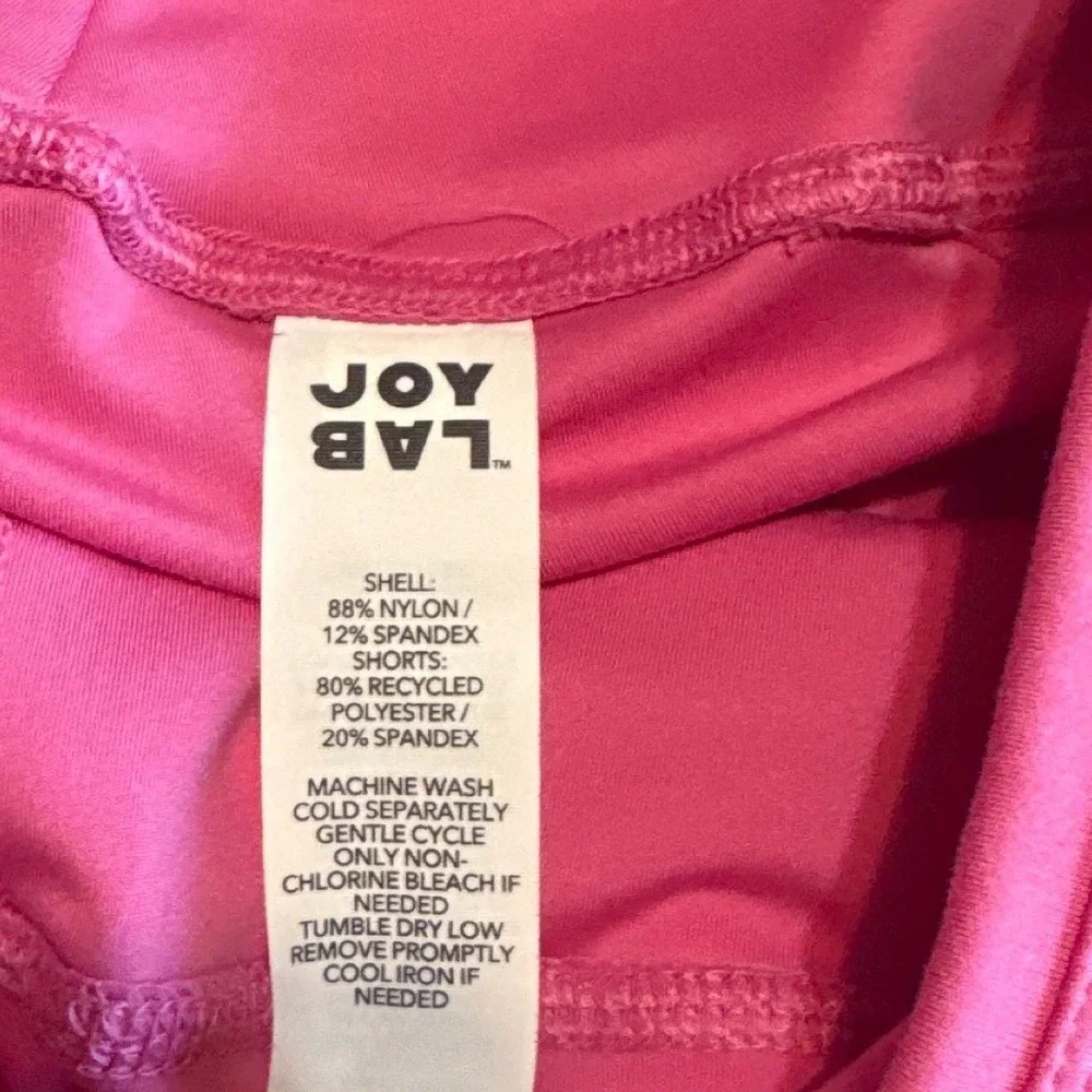 Joy Lab Athletic Skort Womens XL Pink  Pleated Tennis Golf Skirt